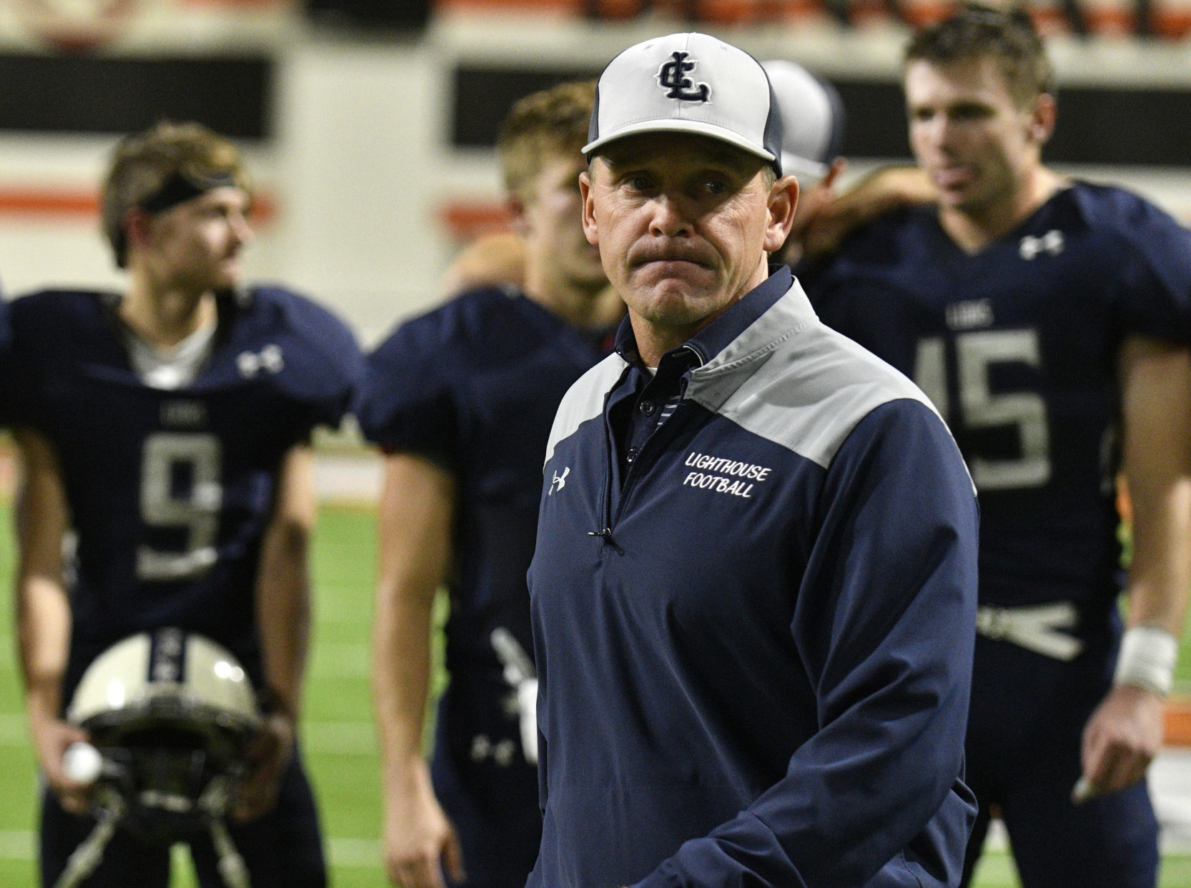 1A DII Football State Championships - Carey Vs. LHC